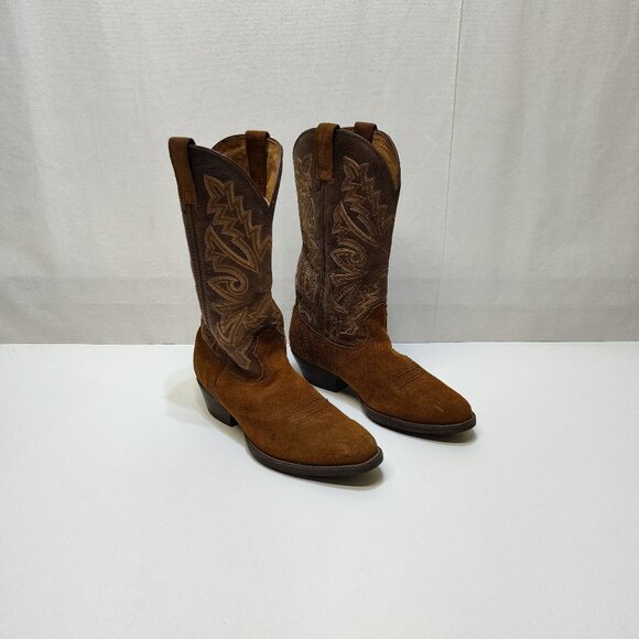 Twisted X Western Cowboy Boots Leather Embroidered Upper Men's 8.5D Anti-Fungal - Picture 1 of 11